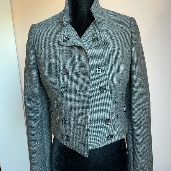 Cesare Fabbri Grey Skirt Suit Size 40 (small) - Picture 1 of 5